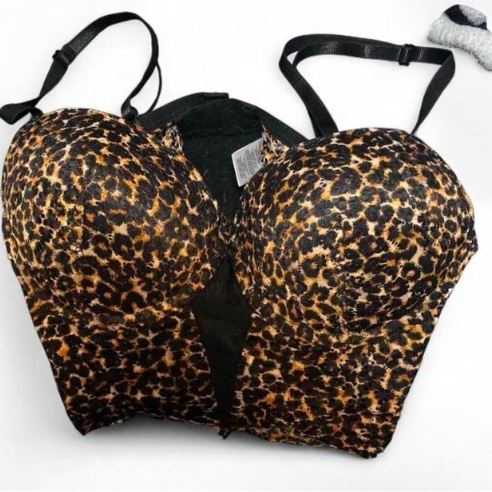 & Other Stories Leopard Print Crop Top
